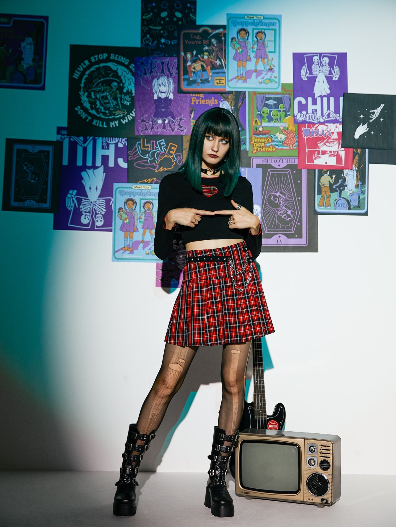 تنانير نسائية حلقات معدني الطرطان طلاب