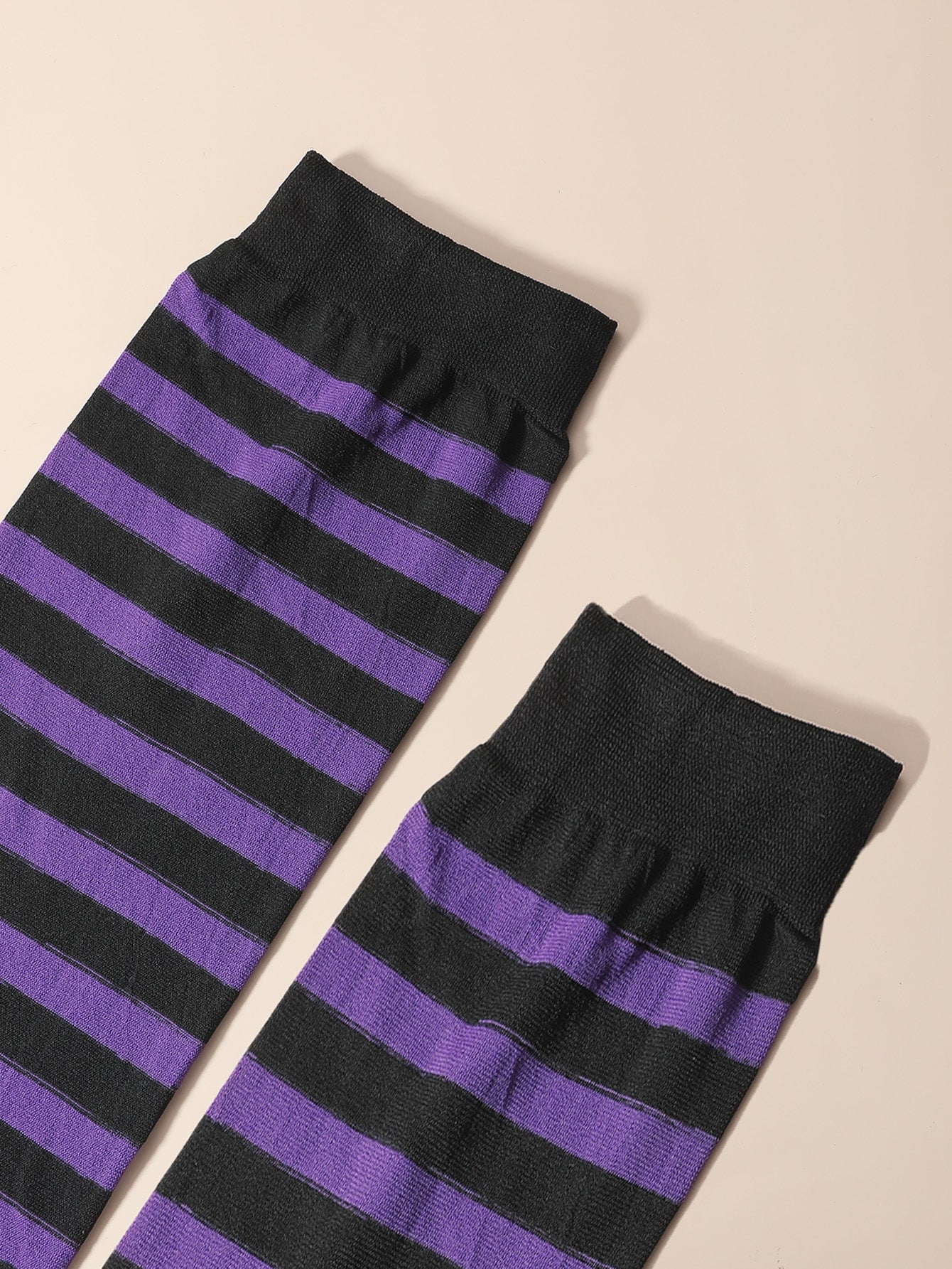 جوارب للركبة طباعة مخطط