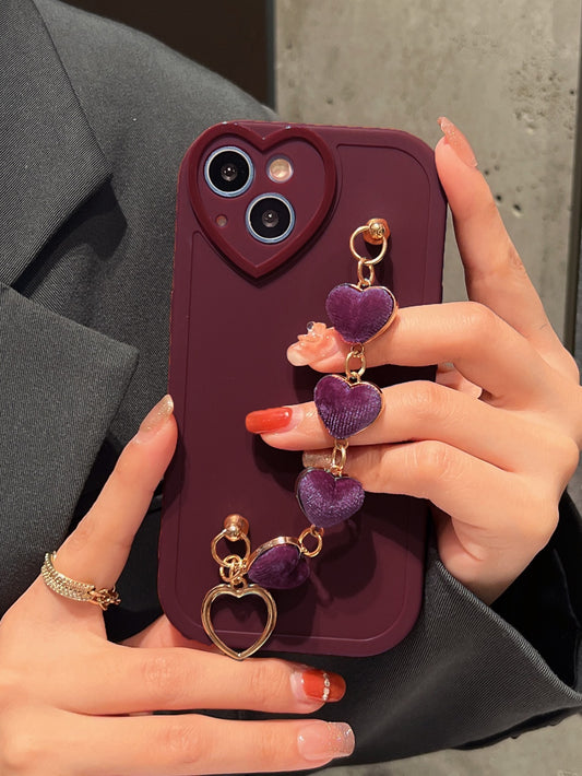 كفر هاتف سادة مع قلب شريط يد