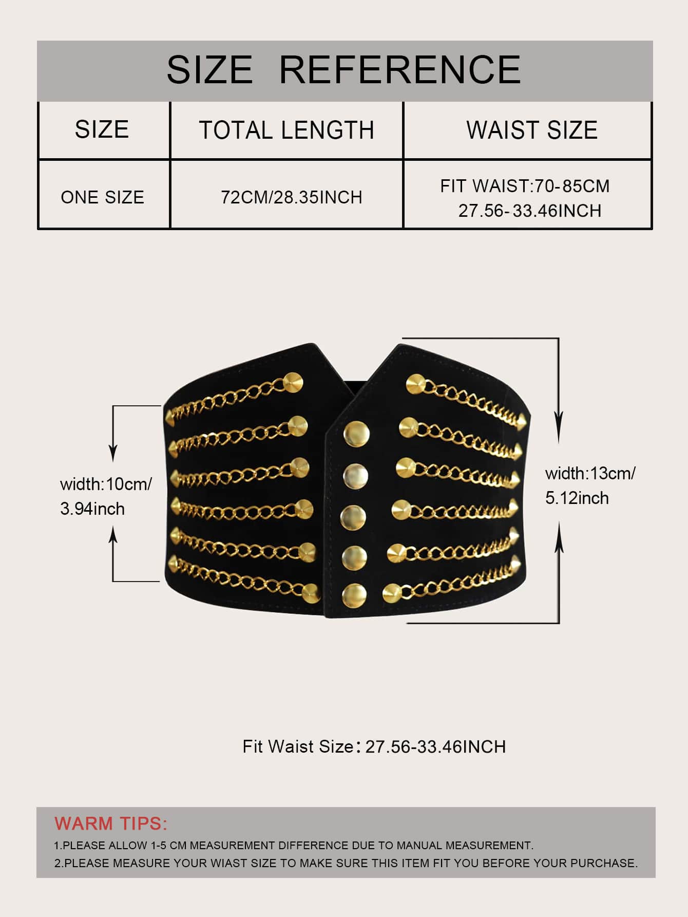 حزام زينة بسلسلة هالوين