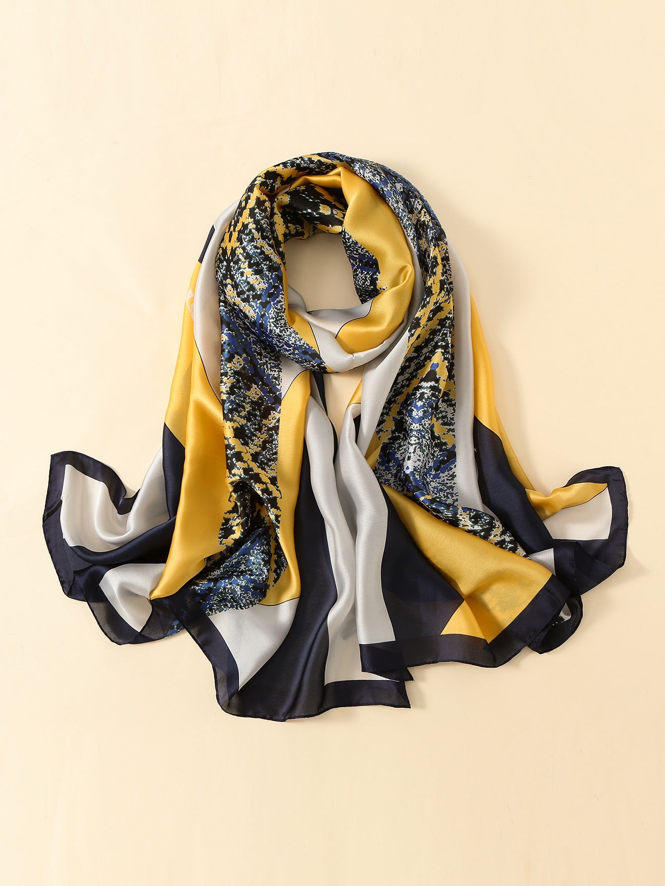 قطعة وشاح طباعة الحصان شال المرأة