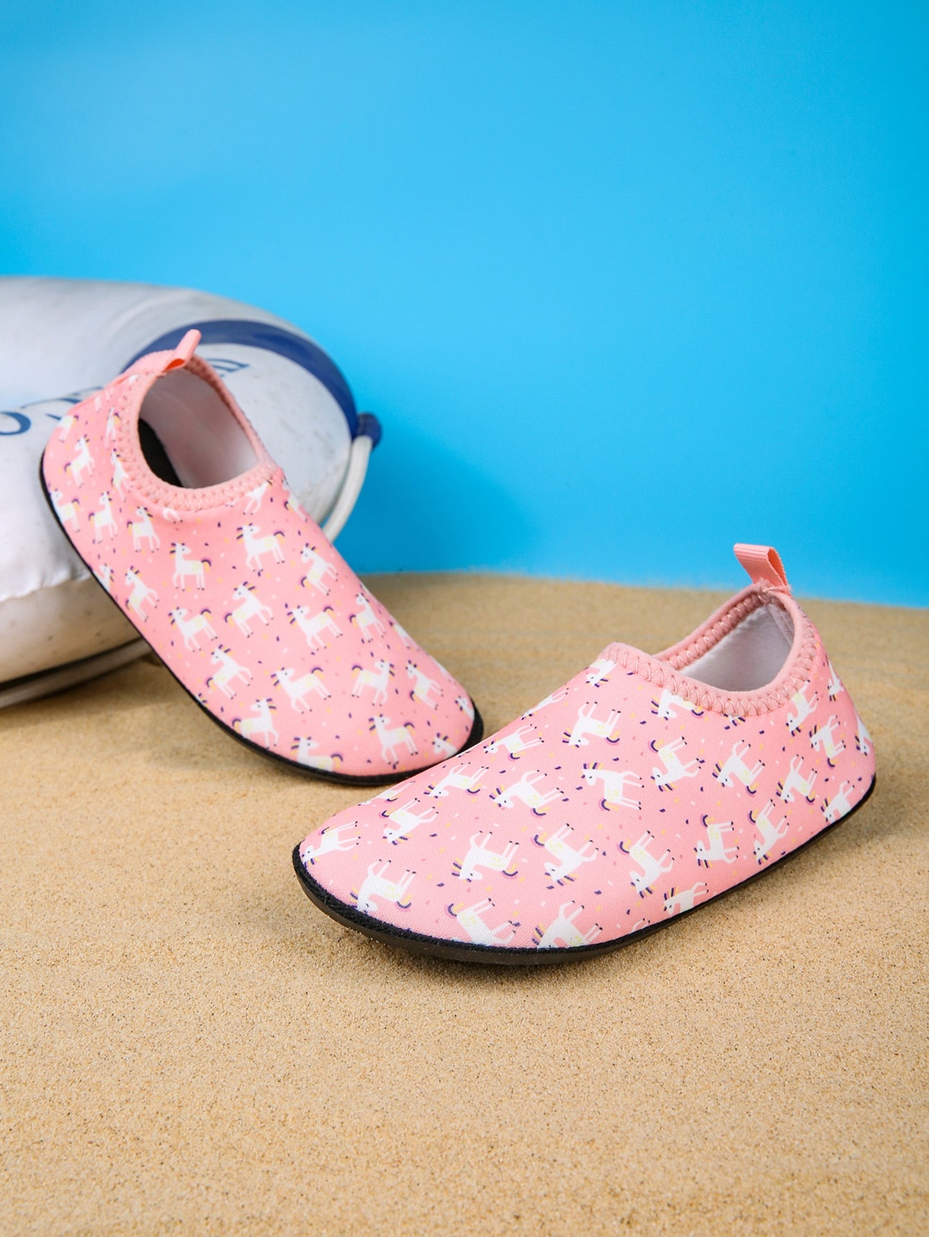 جوارب مائي طباعة وحيد القرن بنات