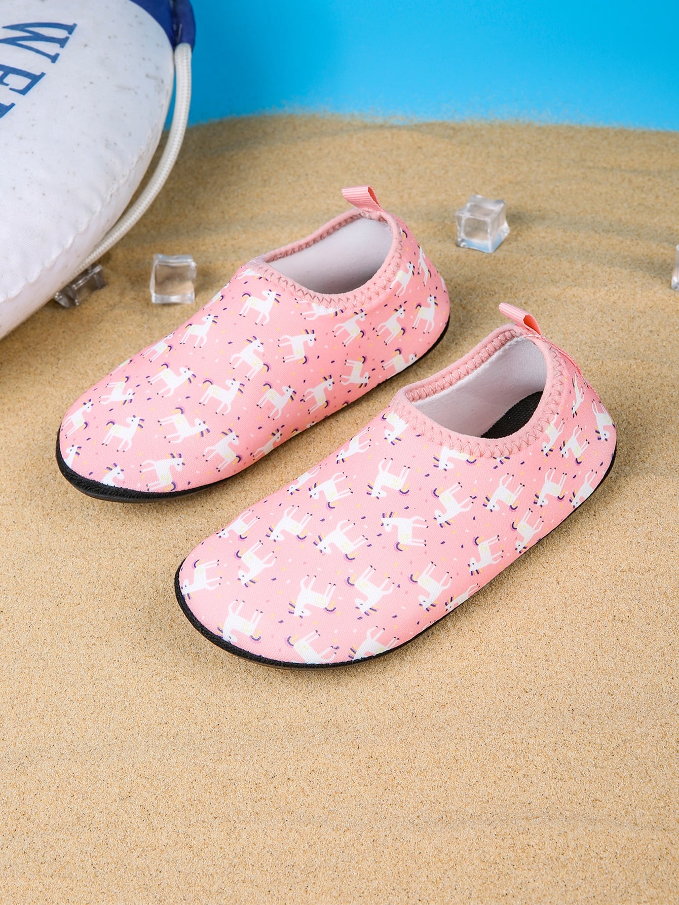 جوارب مائي طباعة وحيد القرن بنات