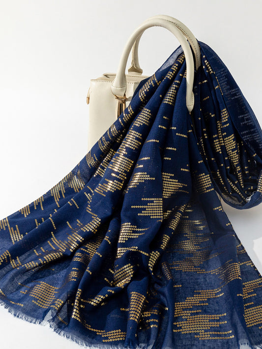 وشاح ميتالك تفاصيل مقلم بخام