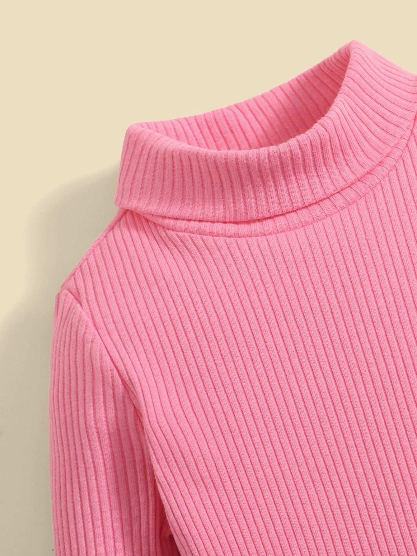 بوديسوت أطفال رضع بدون أكمام من ريب الحياكة بعنق عالٍ