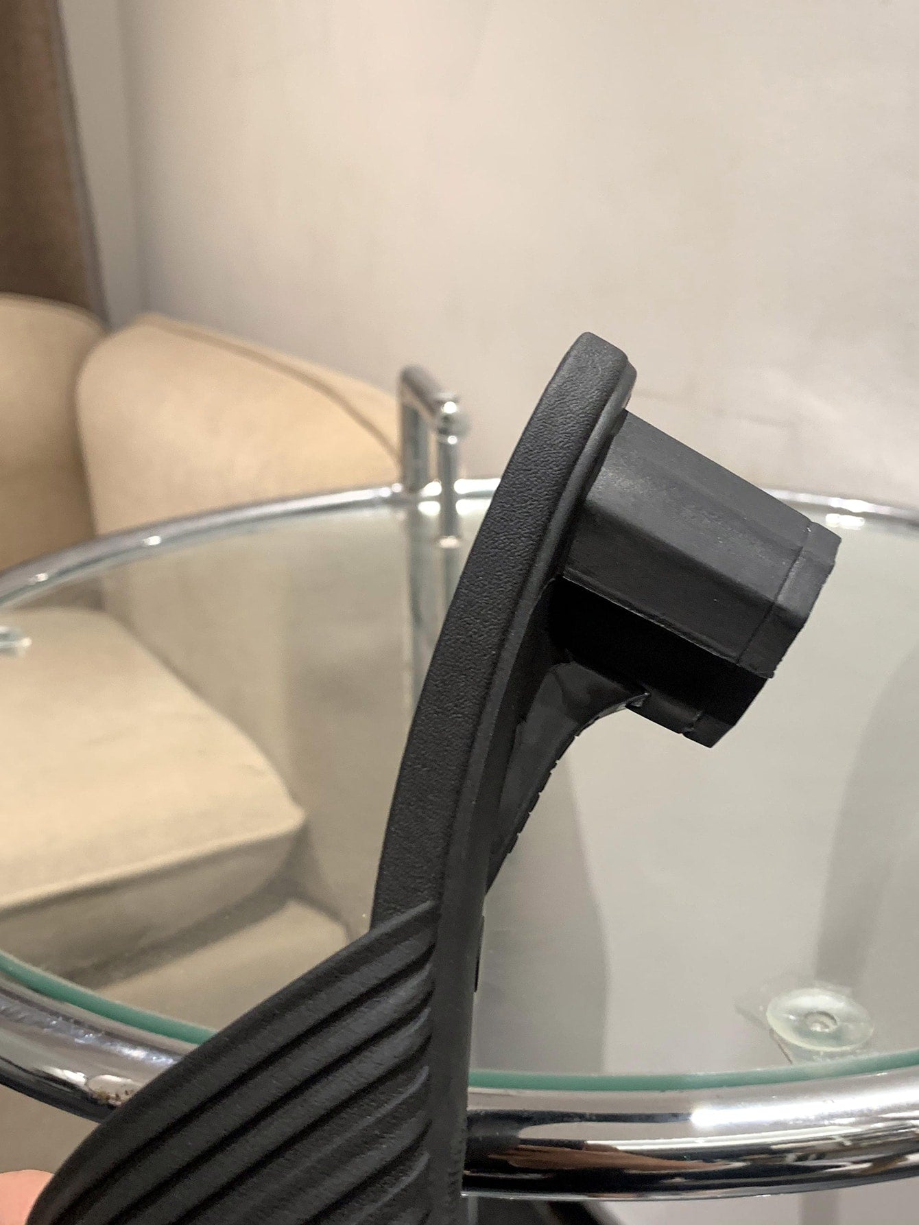 حذاء كعب مول محكم باصابع قدم مدبب كعب عالي