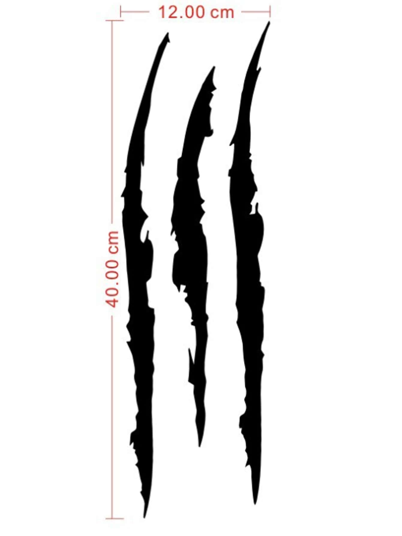 ملصق سيارة رسم 2 قطع