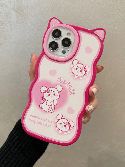 واقي هاتف جانبي موجي أنيق قطعة واحدة