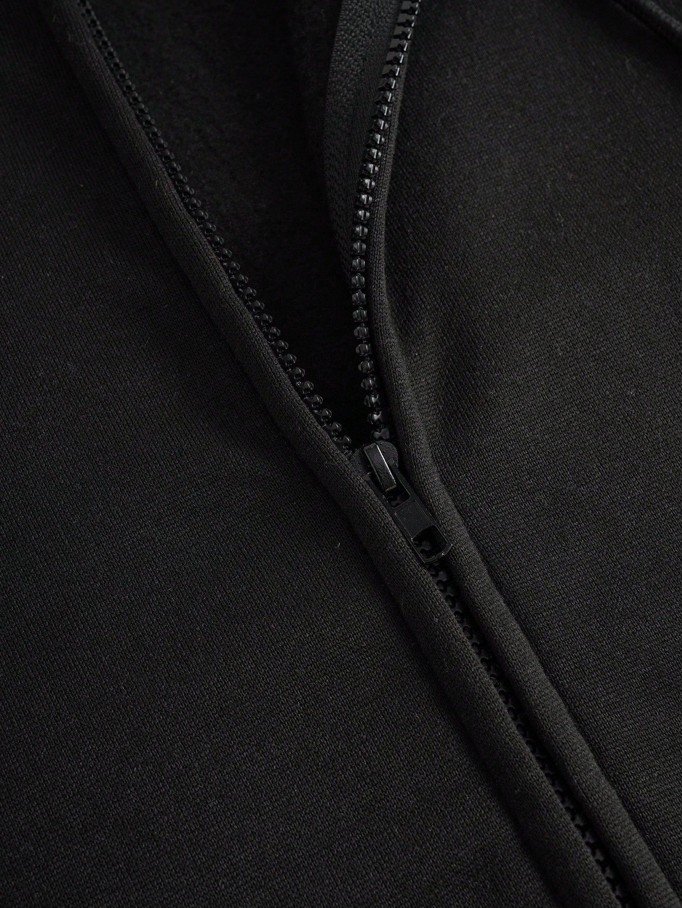 سترة رياضية مبطنة بالحرارة مزودة بسحاب وخيط شد، ملابس علوية بأكمام طويلة