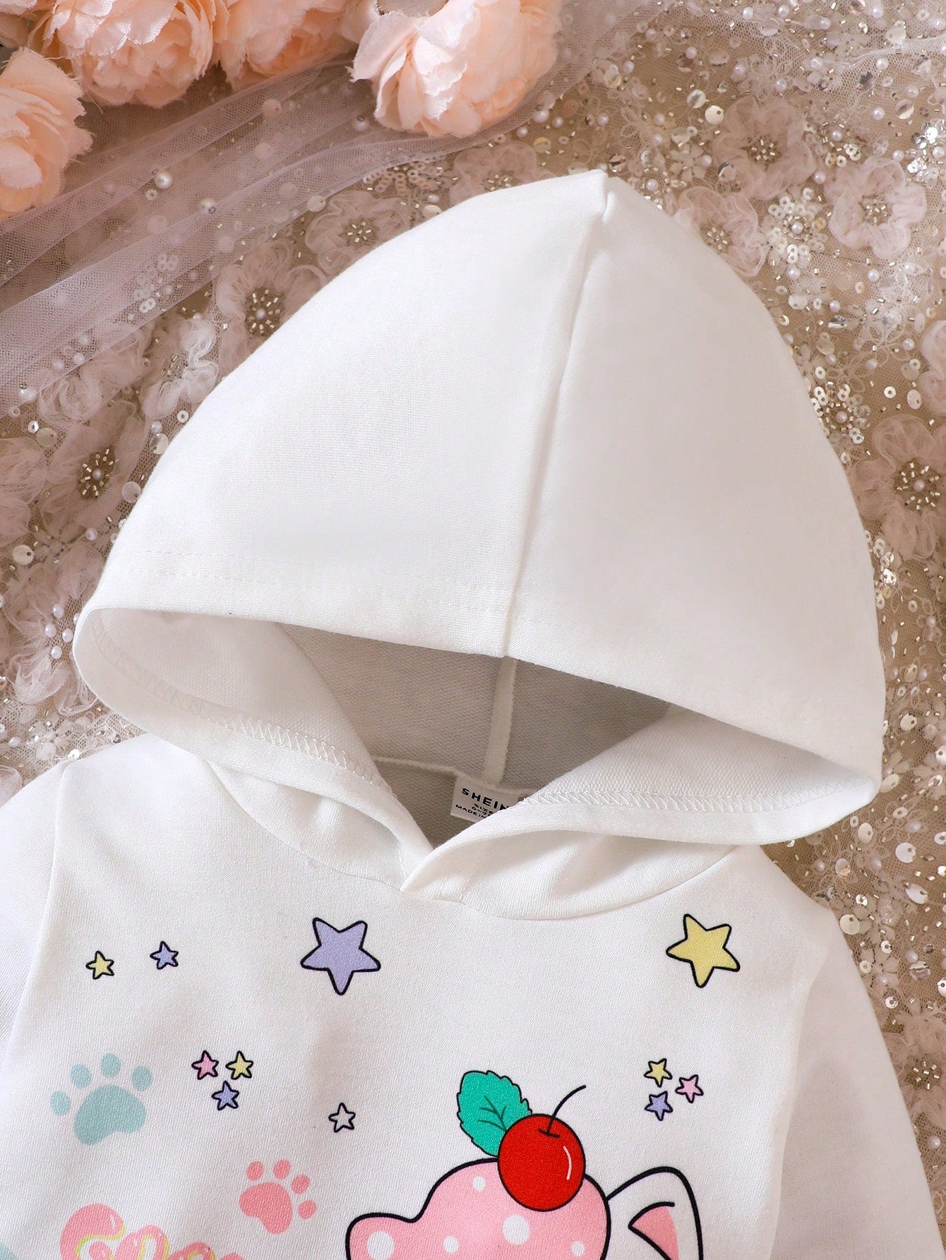 فستان هودي صور رسوم كارتون للبنات الاطفال