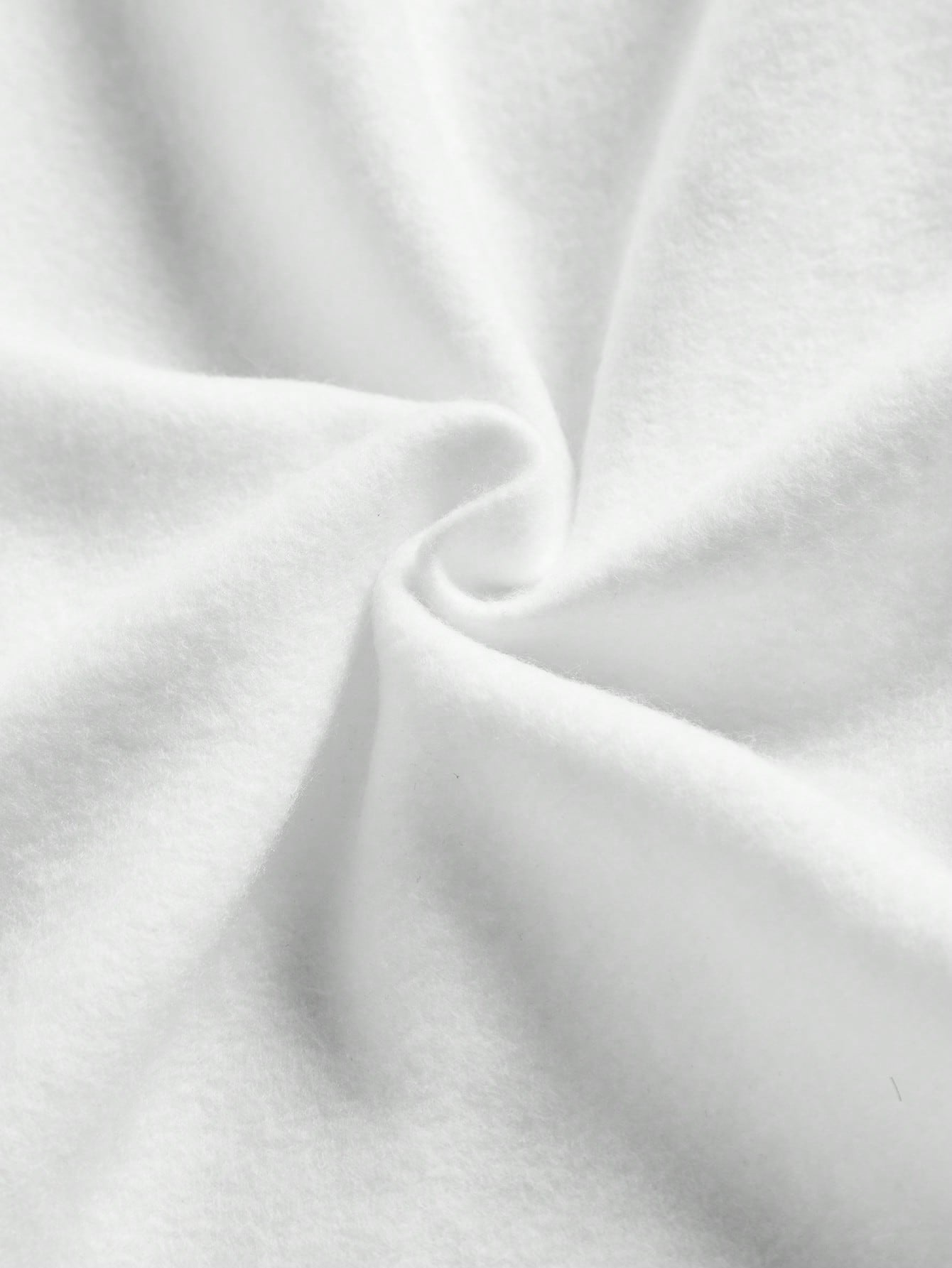 بلوزة تريكو بغطاء للرأس ذات نمط عنكبوت