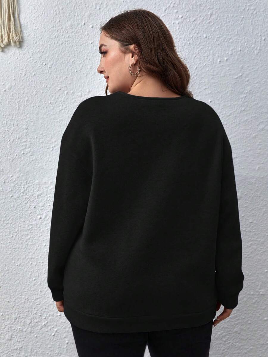 قميص ثقيل مقاس كبير