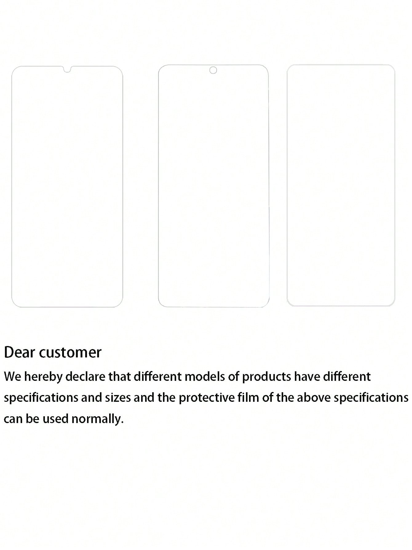 محمي الشاشة من الزجاج المقسى عالي الدقة 3 قطع متوافق مع سامسونج