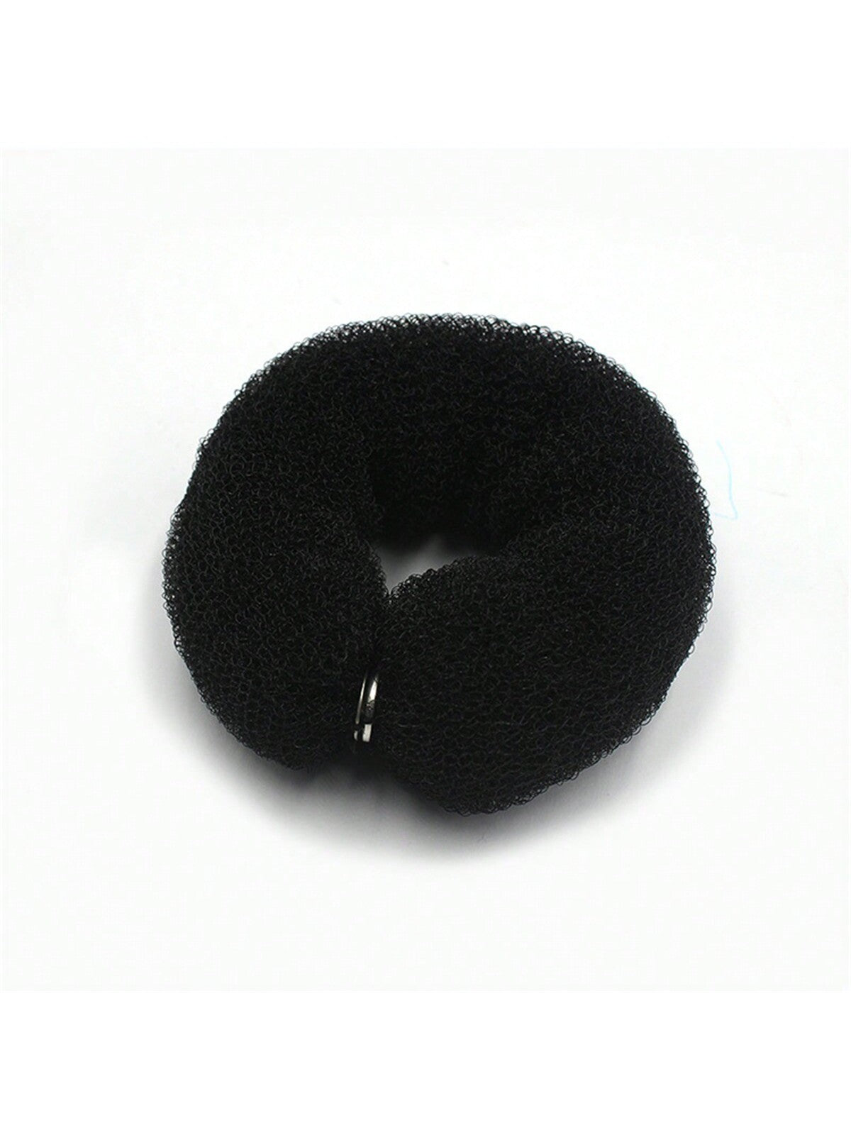 حزام ربط شعر نايلون أسود بإبزيم قطعة واحدة بعرض 20 سم