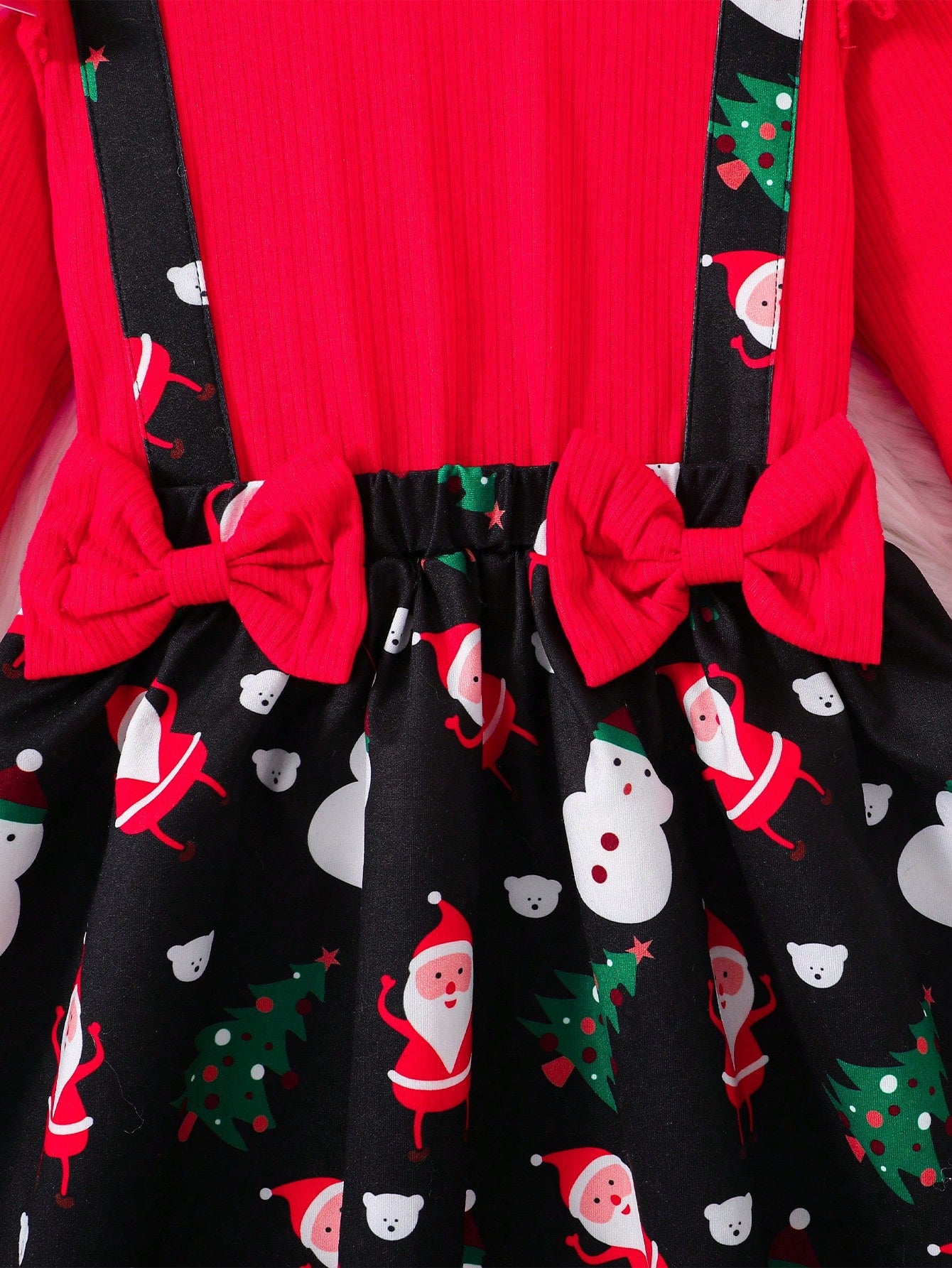 فستان بناتي للكريسماس