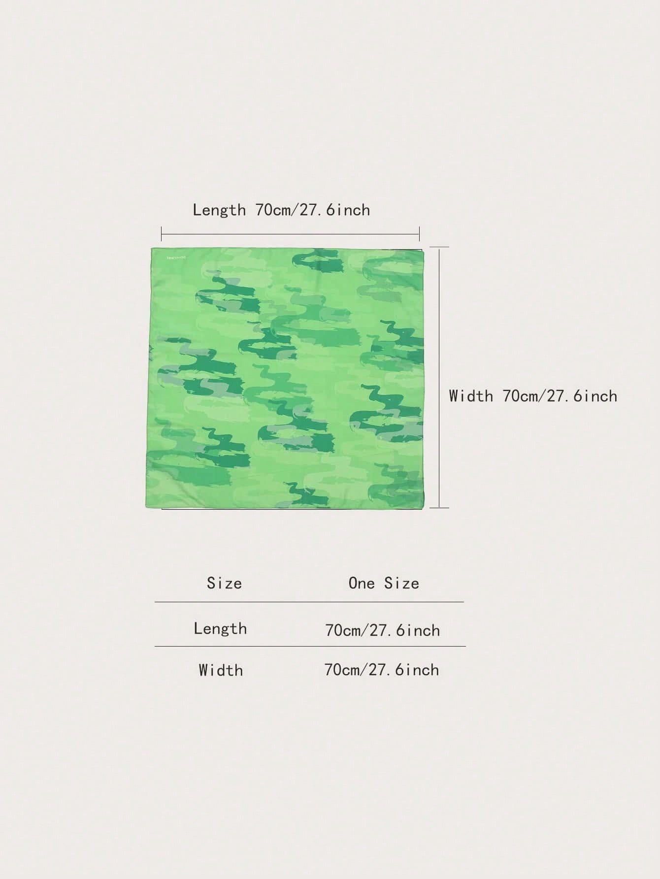 وشاح المرأة طباعة التمويه المألوف تنوعا