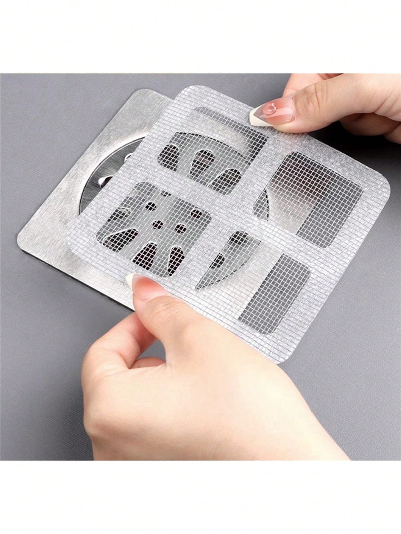 غطاء فلتر الصرف ومانع شعر 10قطعة، فلتر الذباب والصراصير، ملصق مانع الرائحة والصرف، يمنع انسداد الصرف في الحمام والمطبخ