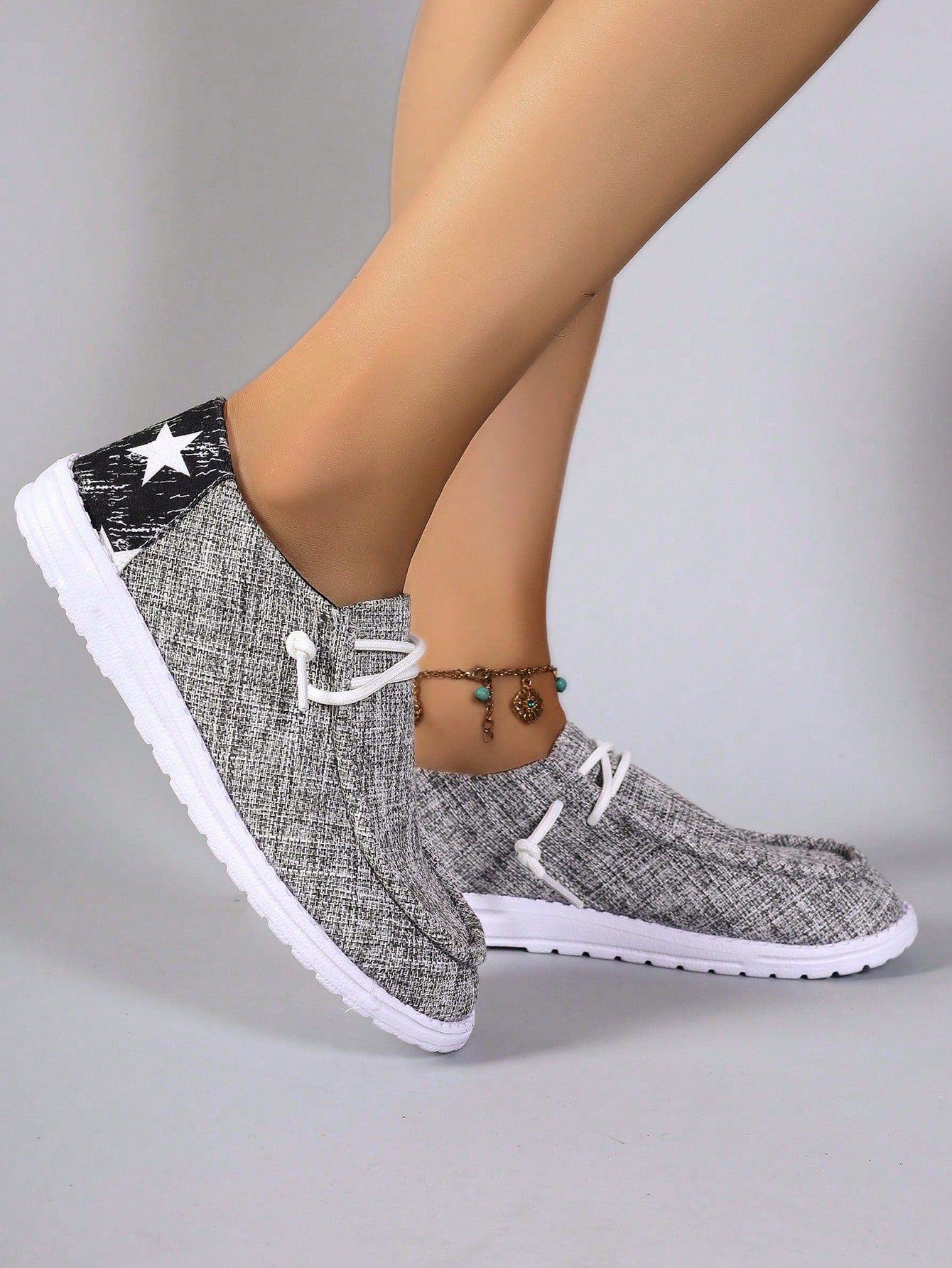 حذاء رياضي كاجوال أبيض جديد للرجال ، تنفس ، بطانة سميكة ، حذاء لوحي عصري