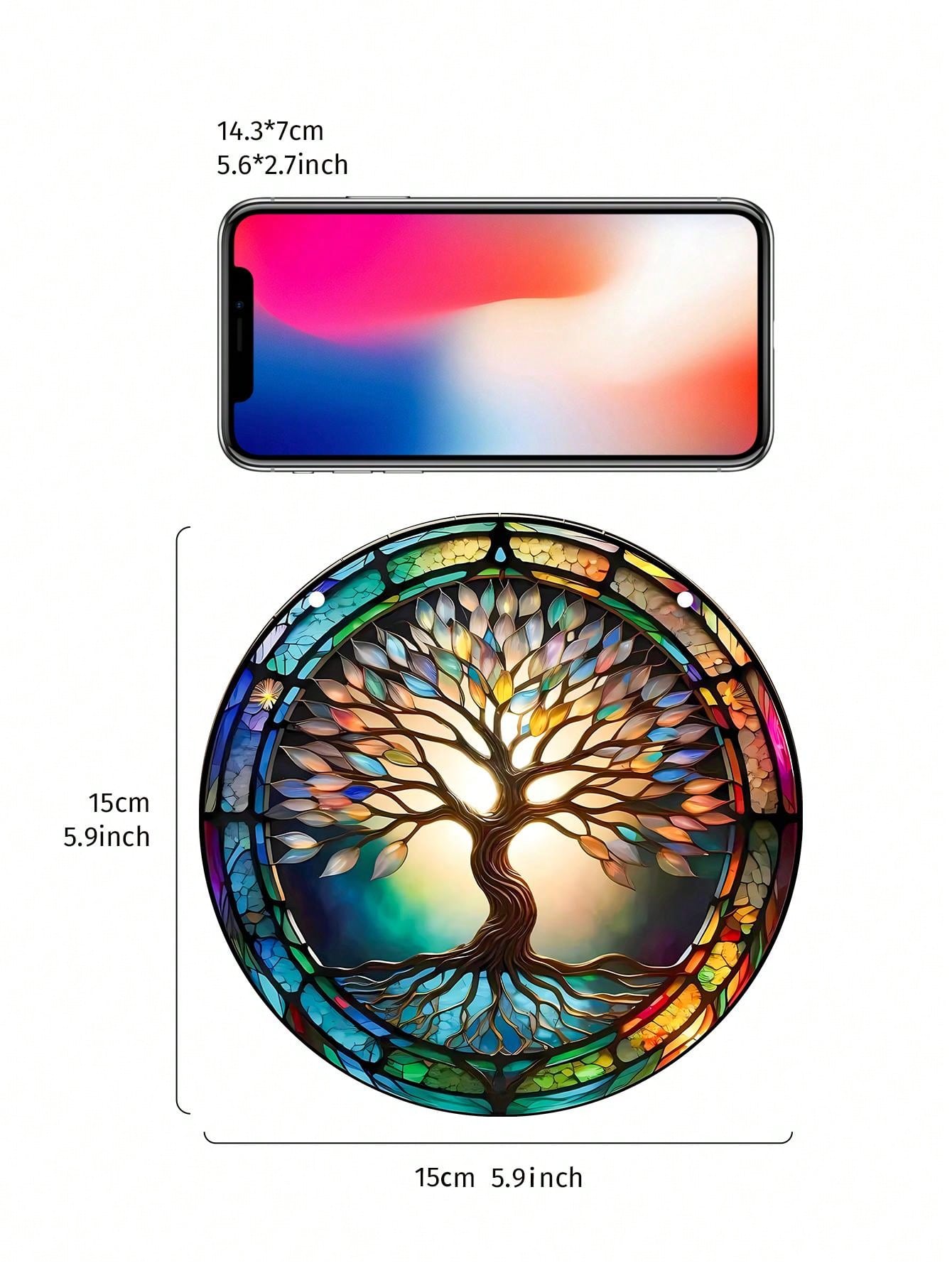 معصم حلم فريد ثلاثي الأبعاد لشجرة الحياة: الهدية المثالية لعيد ميلاد الأم، الجدة، المعلم، أو الأصدقاء!