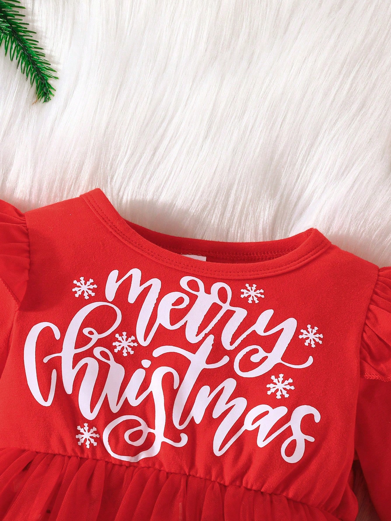 فستان بناتي اطفال كريسماس