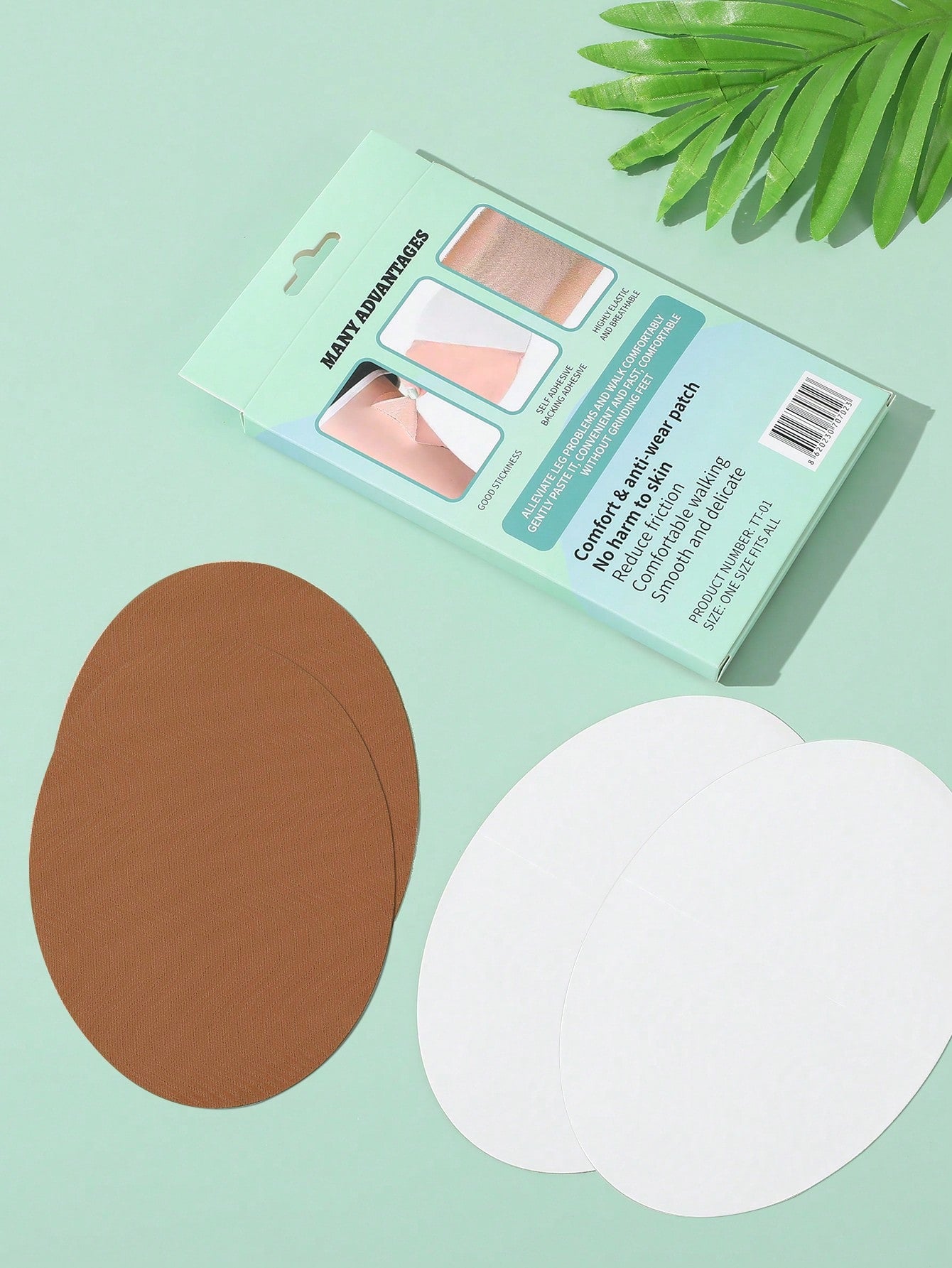 وسادة سيليكون لمنطقة الفخذ للسيدات بمقاس كبير ، حماية غير مرئية ضد التآكل و الاحتكاك