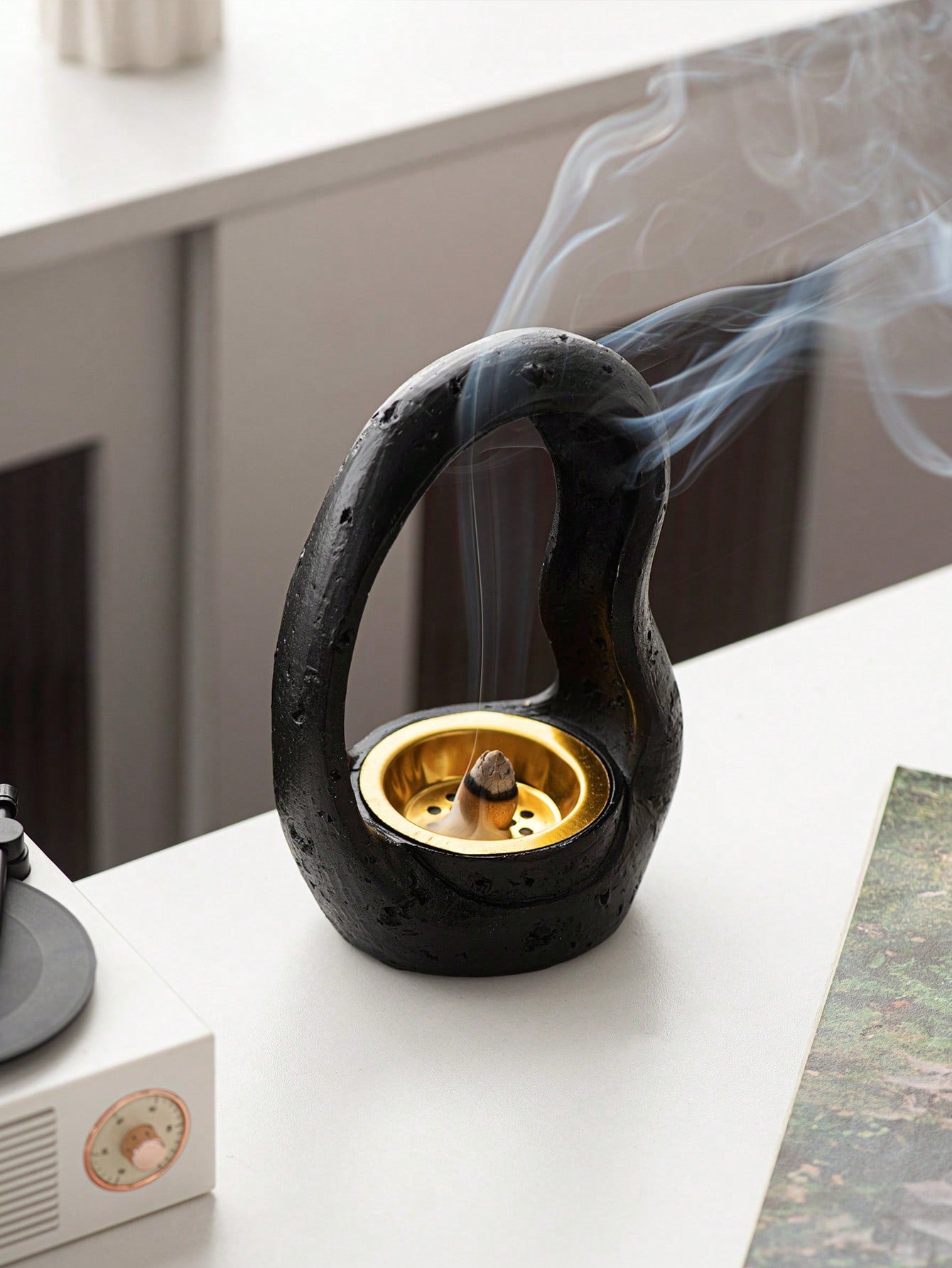 قطعة واحدة من مبخرة الراتنج، طراز حديث، ألوان مختلفة، مناسبة للمهرجانات، المنزل، ديكور المكتب