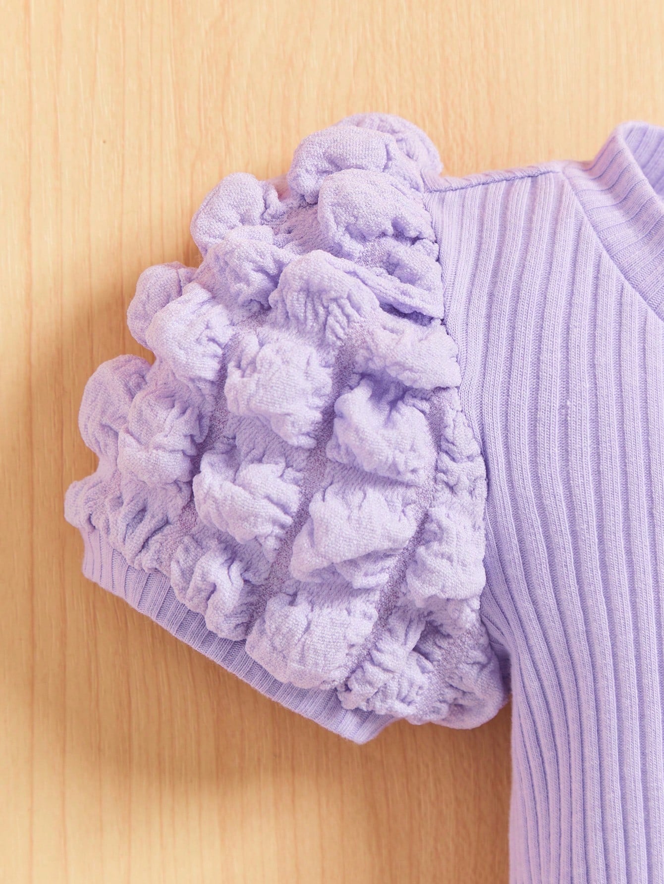 فستان طفلة رضيعة أنيق بأكمام منتفخة مريحة