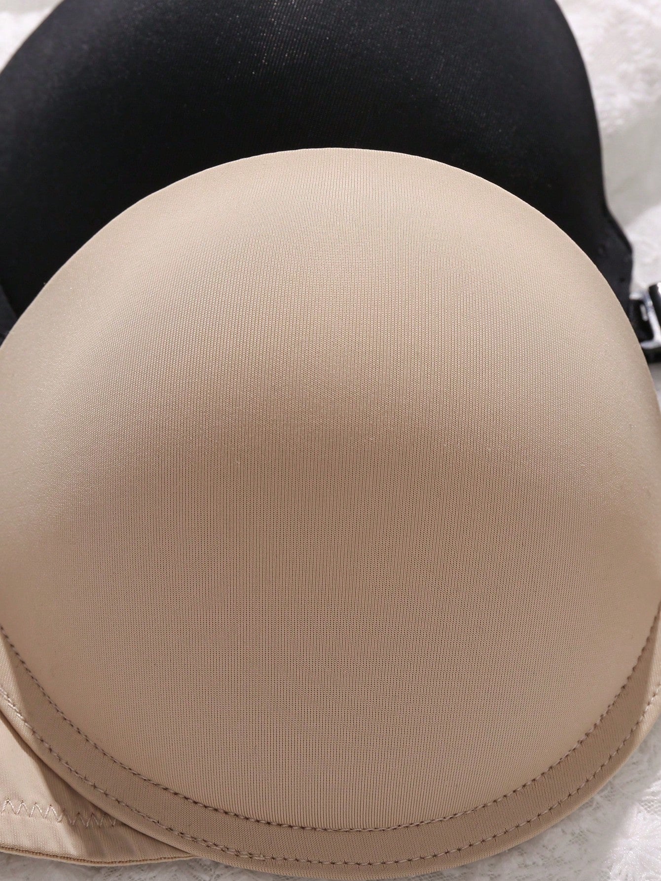 صدرية نسائية بدون حمالات لون سادة 2 قطعة/طقم