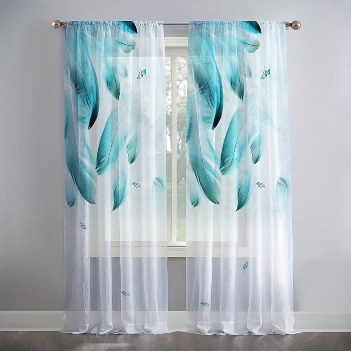 ستائر شفافة