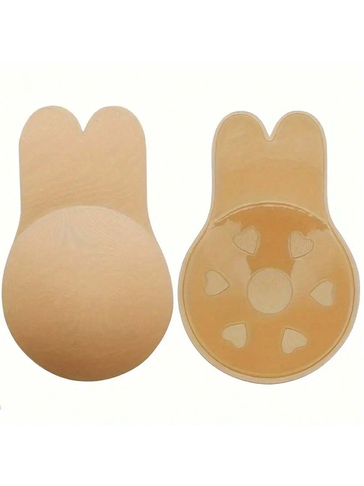 صدرية حمالات الصدر اللاصقة بالسيليكون الخفية بدون حمالات للنساء المقاسات صغير / كبير / خصوصي