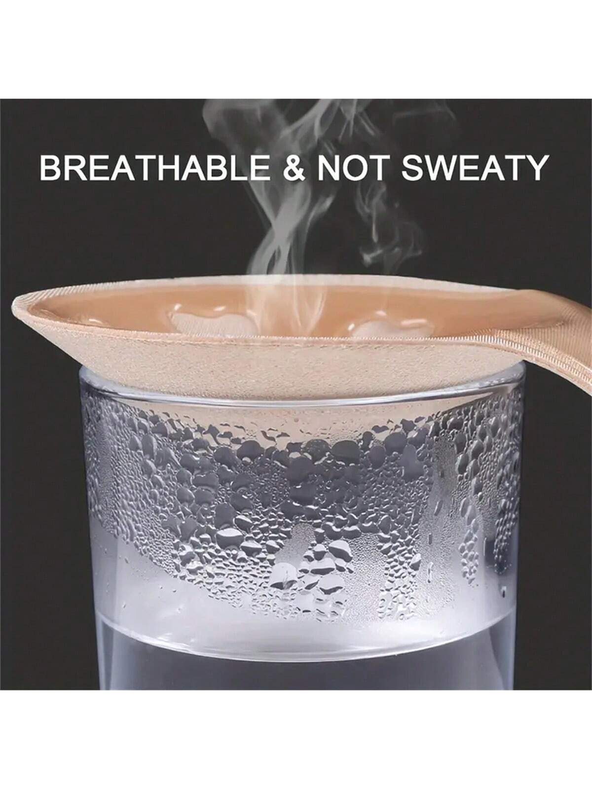 صدرية حمالات الصدر اللاصقة بالسيليكون الخفية بدون حمالات للنساء المقاسات صغير / كبير / خصوصي