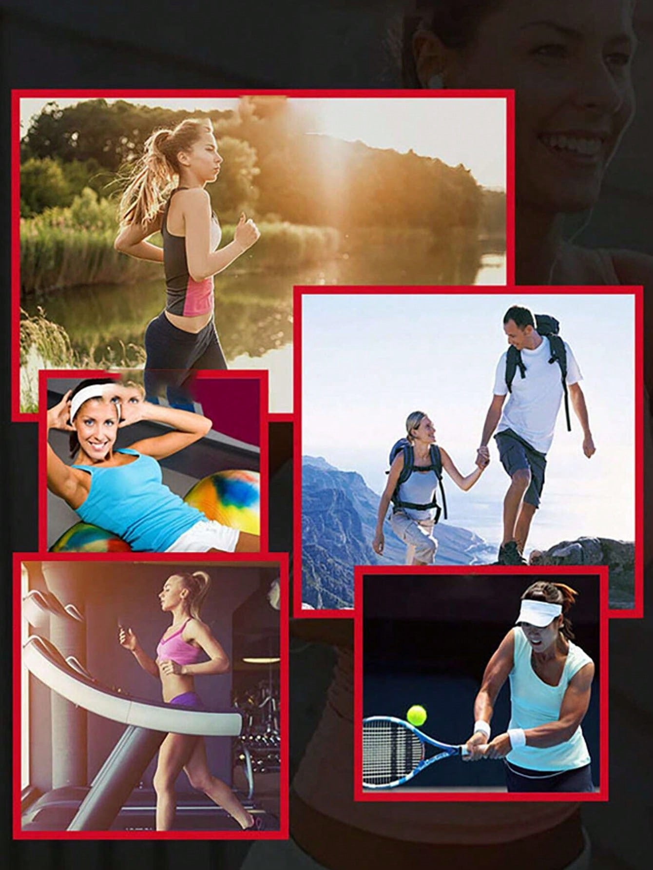 شريط للرأس للرياضة واللياقة البدنية بلون سادة للرجال والنساء . يتميز بملمس مطاطي و يستخدم للجري أو اليوجا