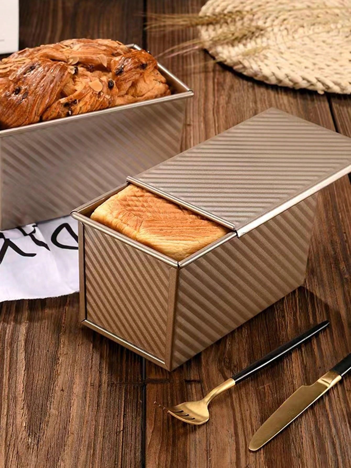 قصدير الخبز مستطيل قطعة واحدة