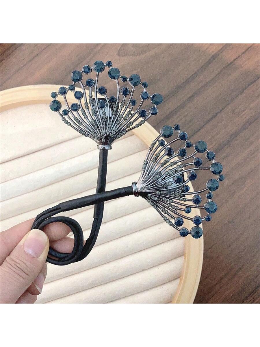 صانع لفائف تسريحات الشعر بشكل مروحة أنيق 1 قطعة على شكل مروحة