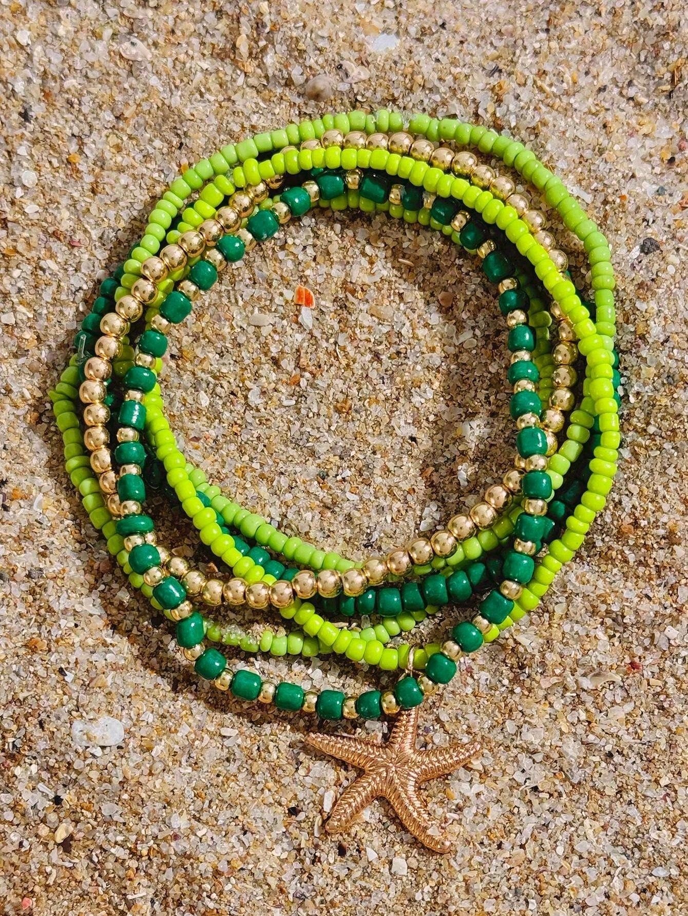 طقم خلخال مكون من 4 قطع