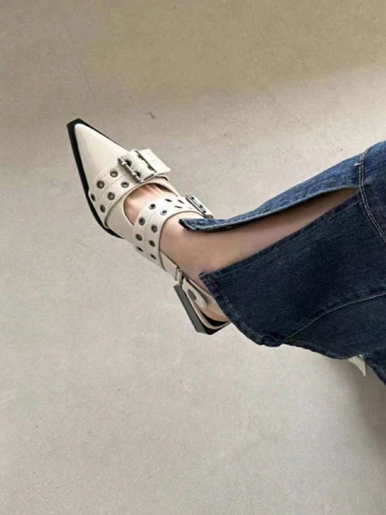 حذاء كعب ماري جين أنيقة وعصرية بنمط بريطاني عالي الكعب، قابلة للتوافق مع التنانير، أحذية نسائية سوداء عصرية مصنوعة من الجلد، أحذية صيفية