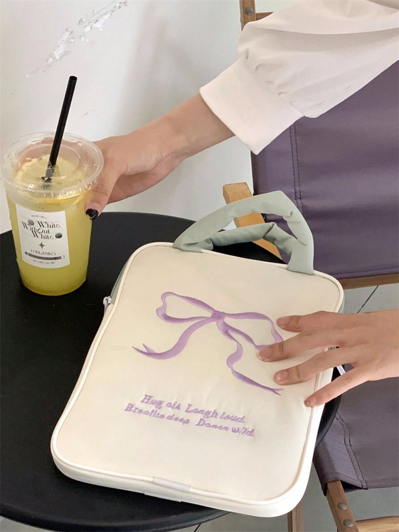 حقيبة حاسوب محمول 1 قطعة بأسلوب كوري