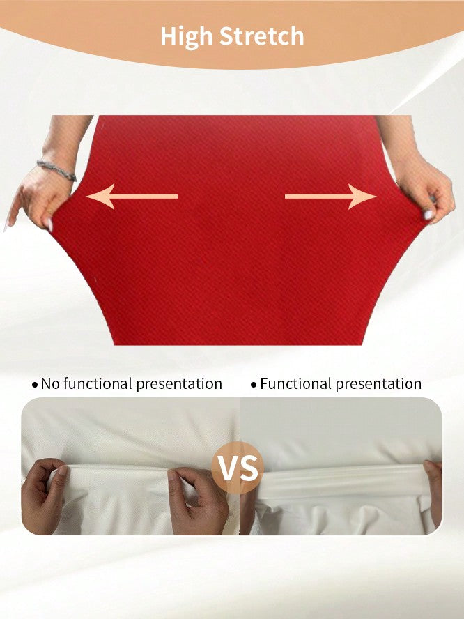 ملابس علوية داخلي ضيق برباط مركب بلون صلب
