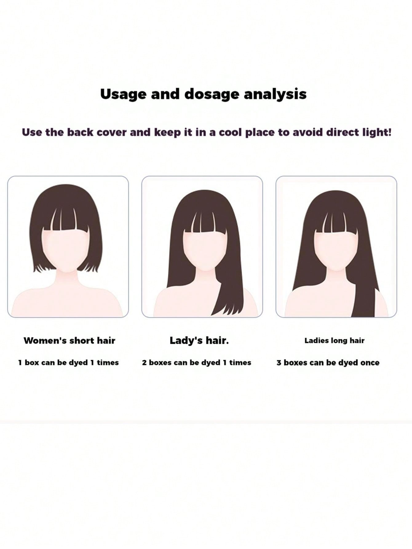 صبغة شمعية للشعر خالية من المبيض، تبييض وتغطية الشعر الأبيض