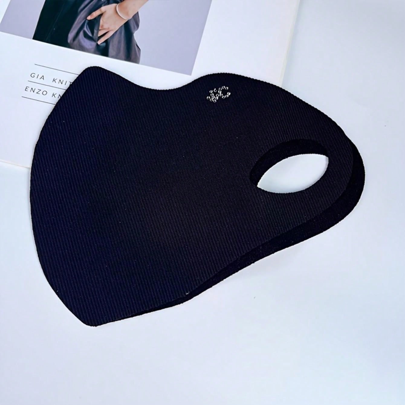 قناع واقي من الشمس أنيق عبوة 1، قماش قابل للتنفس، حماية من الأشعة فوق البنفسجية، تصميم ثلاثي الأبعاد