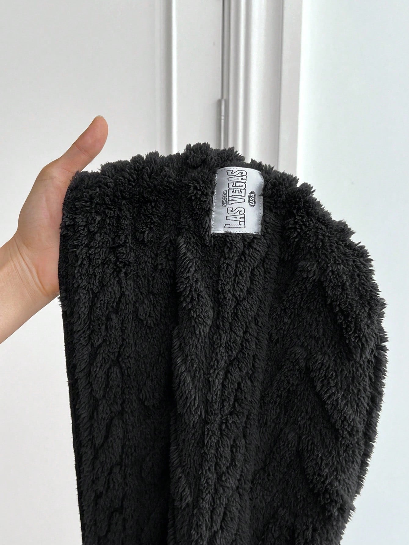 معطف بقياسات كبيرة ، نسيج جاكارد مخملي دافئ للشتاء