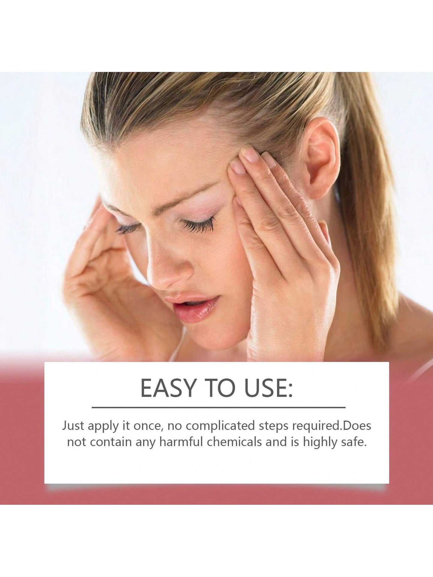 رقعات العناية بالجسم علاجات تدليك الرأس تخفف الإزعاج رقعات العناية اليومية بالجسم