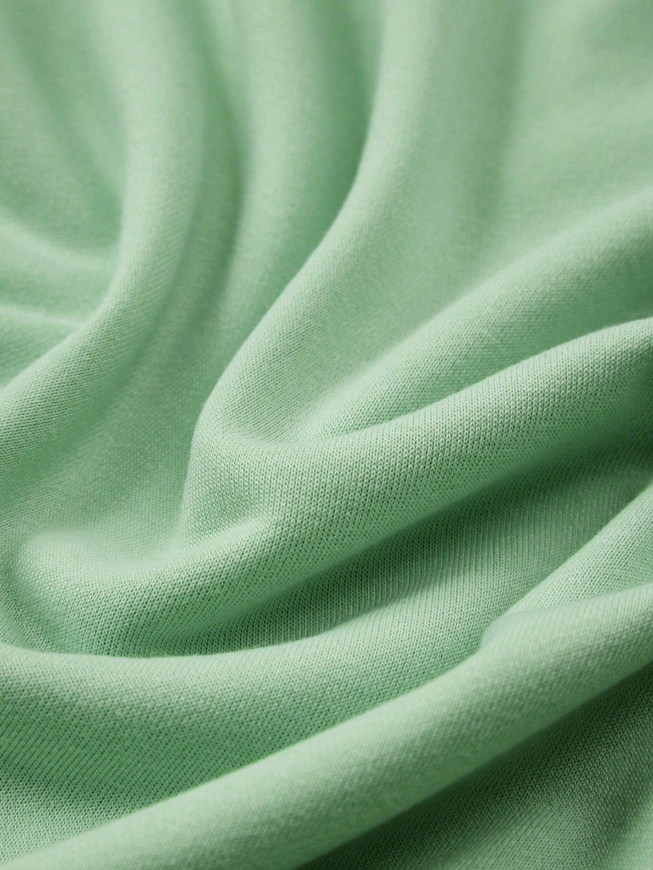 بلوزة رياضية كبيرة الحجم بياقة مستديرة وأكمام طويلة للبنات الصغيرات