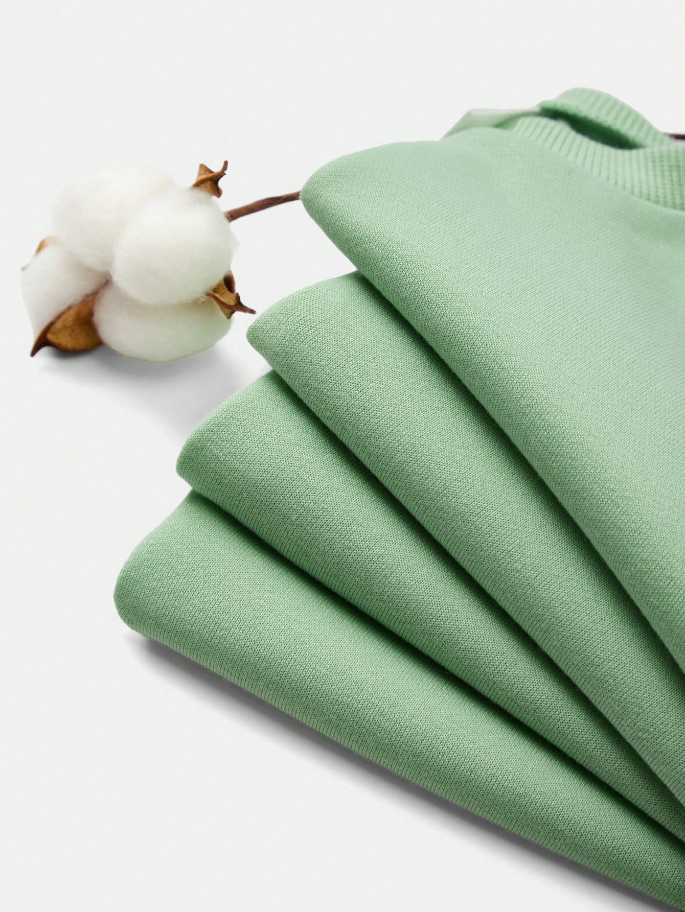 بلوزة رياضية كبيرة الحجم بياقة مستديرة وأكمام طويلة للبنات الصغيرات