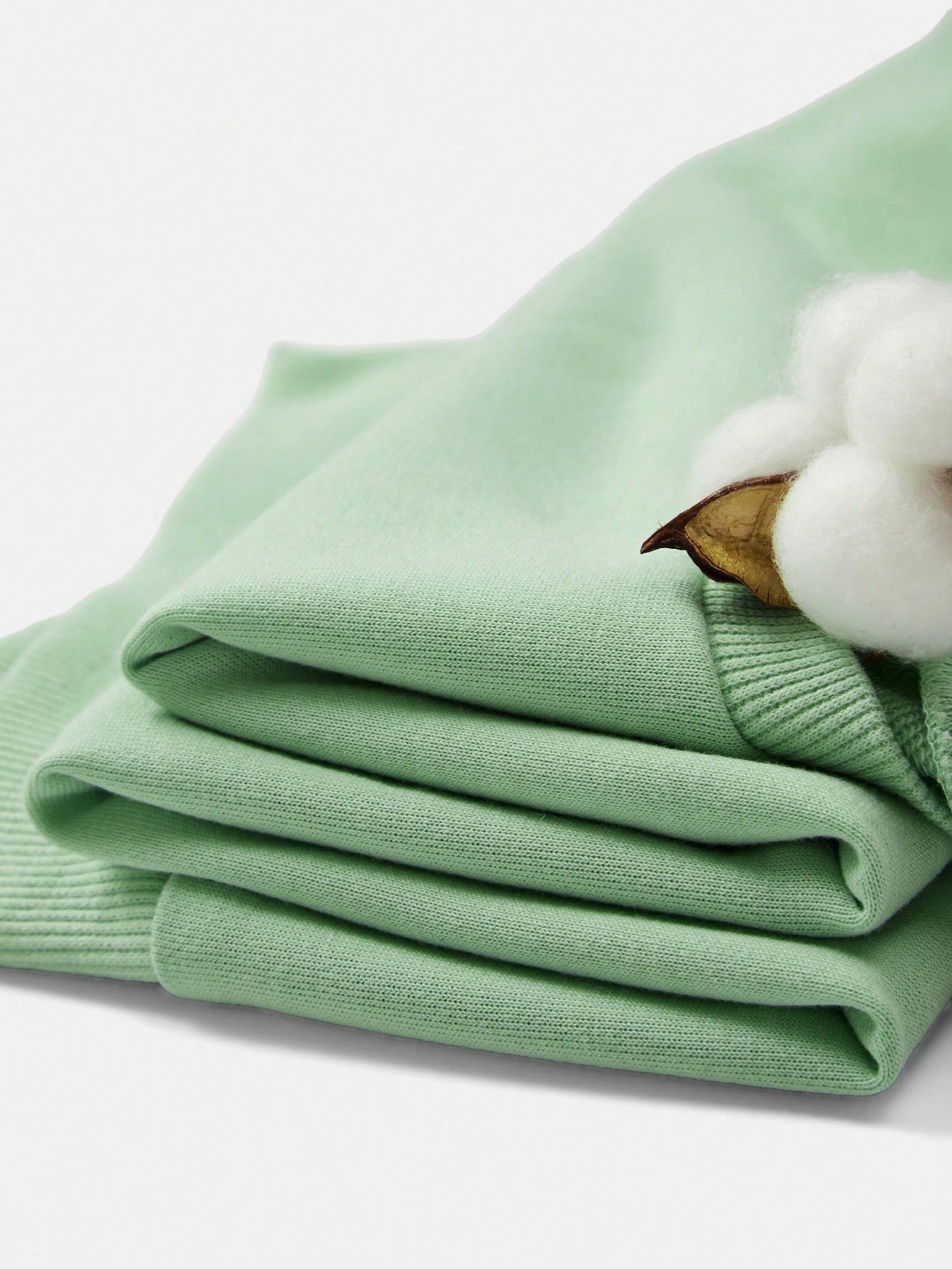 بلوزة رياضية كبيرة الحجم بياقة مستديرة وأكمام طويلة للبنات الصغيرات