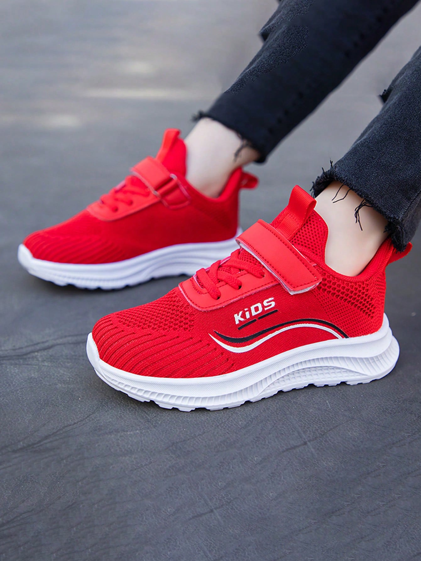 احذية رياضية خفيفة الوزن قابلة للتنفس للأولاد والبنات، أحذية كاجوال للأطفال في الربيع والخريف