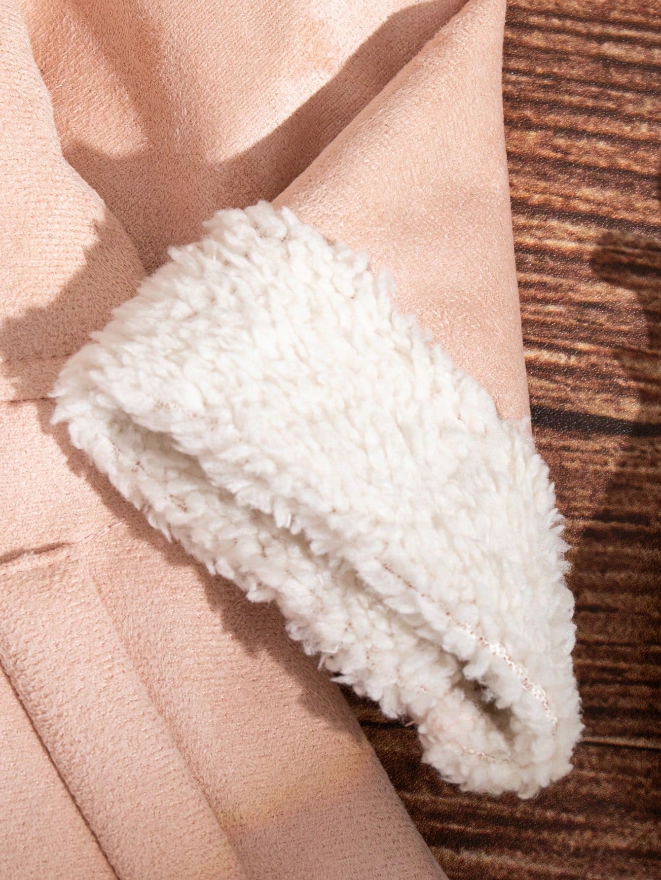 معطف فليس أنيق للفتيات الرضع ذو اثنين من الأزرار، خريف/شتاء