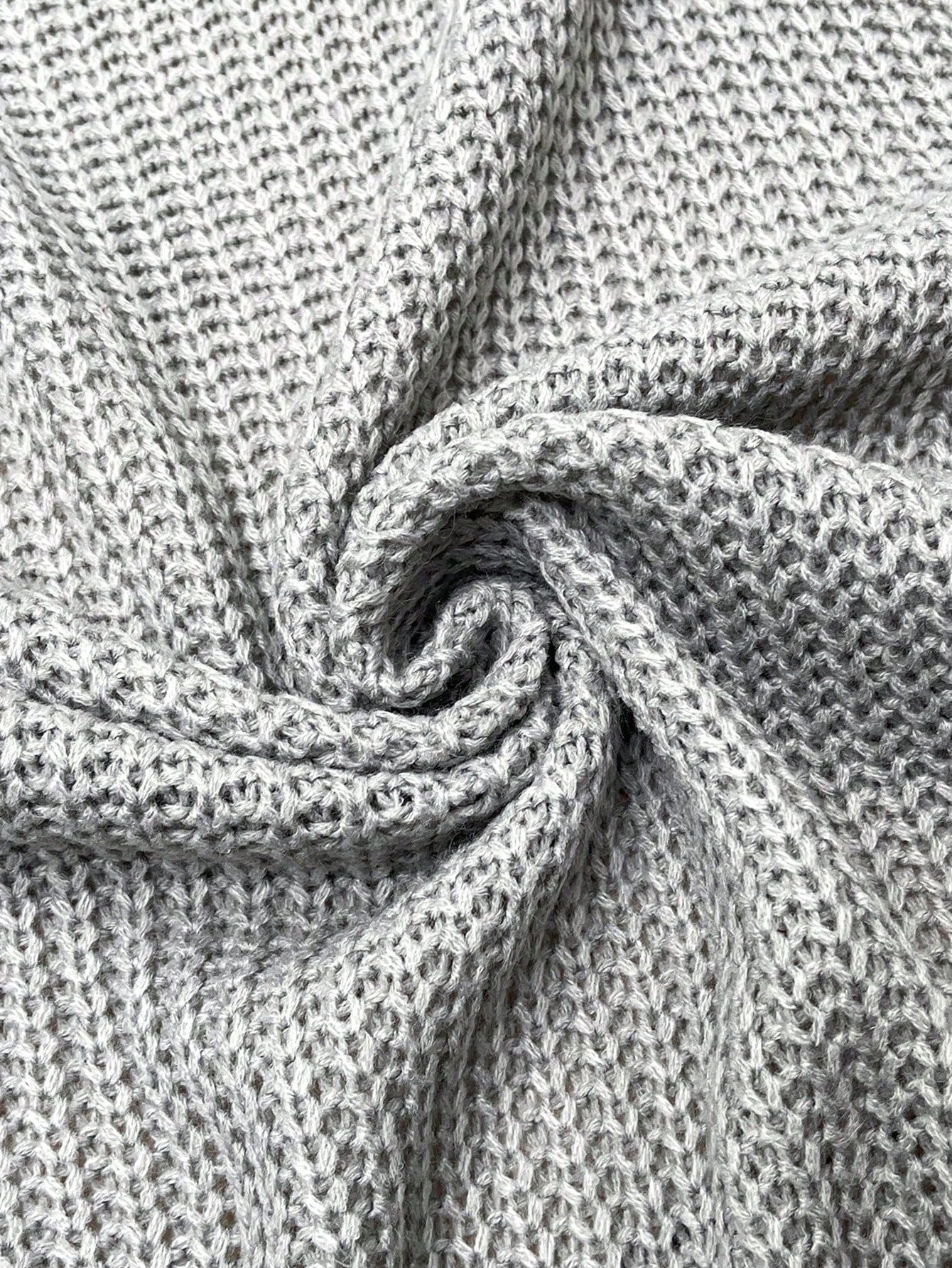 كارديجان فضفاض كاجوال بأكمام طويلة وياقة متساقطة وربطة أمامية للنساء ذوات المقاسات الكبيرة في الخريف والشتاء