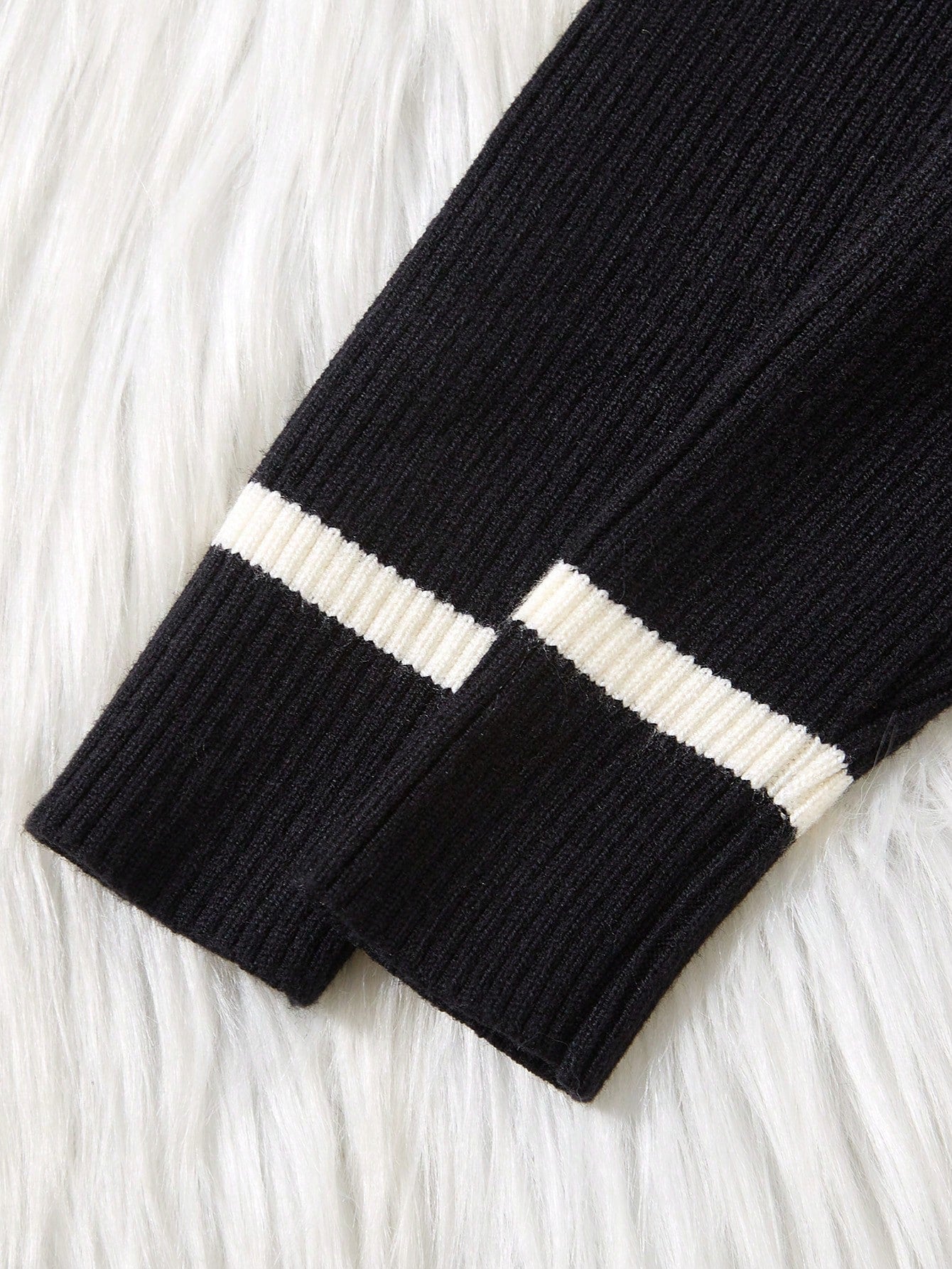 فستان كنزة صوفية مافوكة طويلة الأكمام مزين باللؤلؤ أنيقة للبنات الصغيرات، مناسب للكاجوال، الخارج، السفر، العطلة، المنزل، دار الحضانة، وقت اللعب، المدرسة، الحفلات