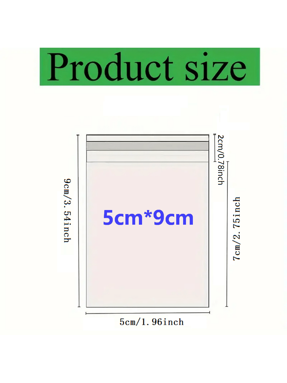 أكياس بلاستيكية شفافة